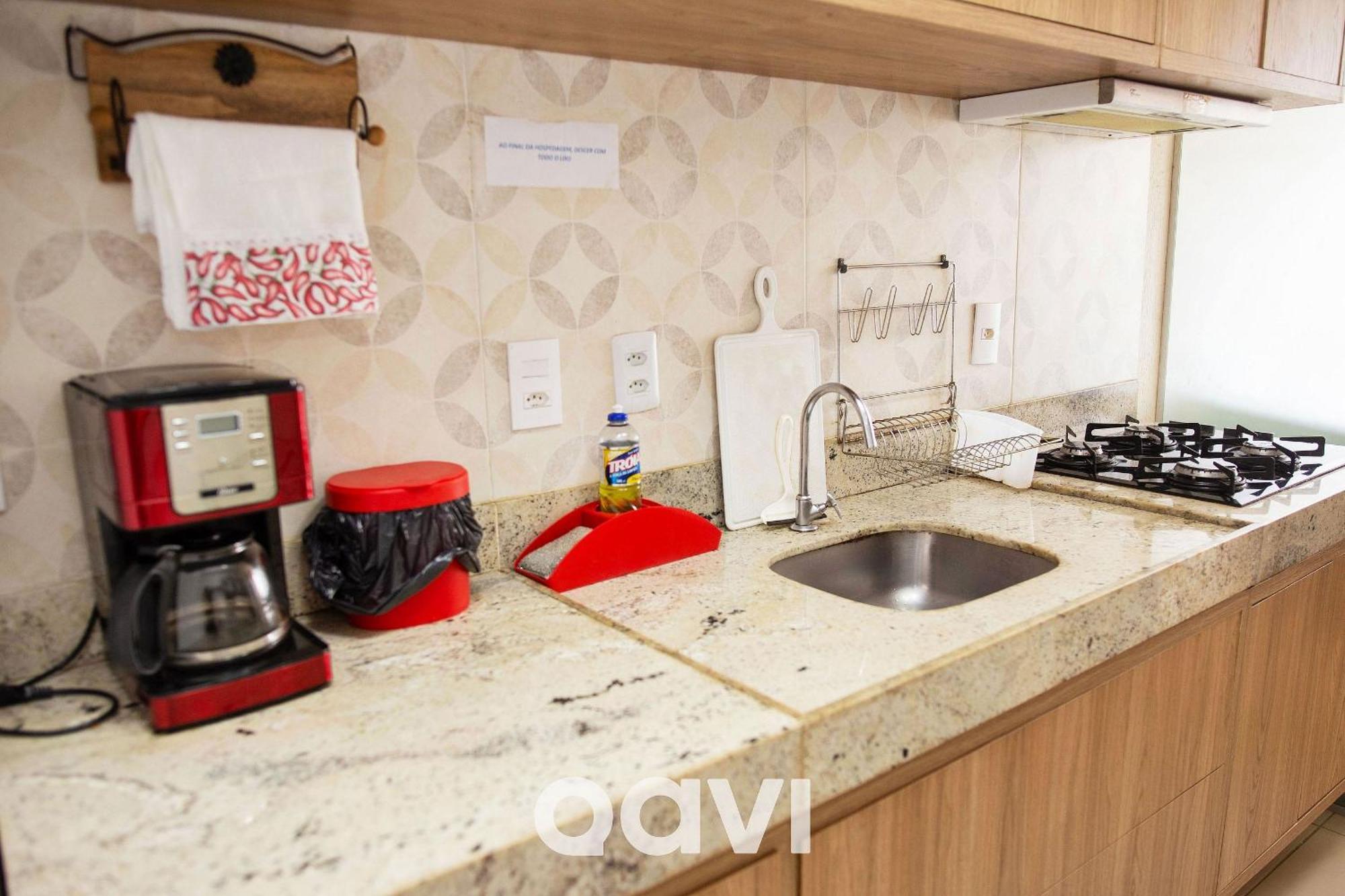 Apartamento Qavi - Aconchegante No De Ponta Negra #1603áurea *